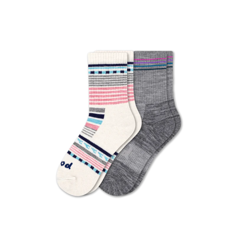 2 Pack - Women's Hiking Crew Pacas Socks 4 2 Pack - Women's Hiking Crew Pacas Socks