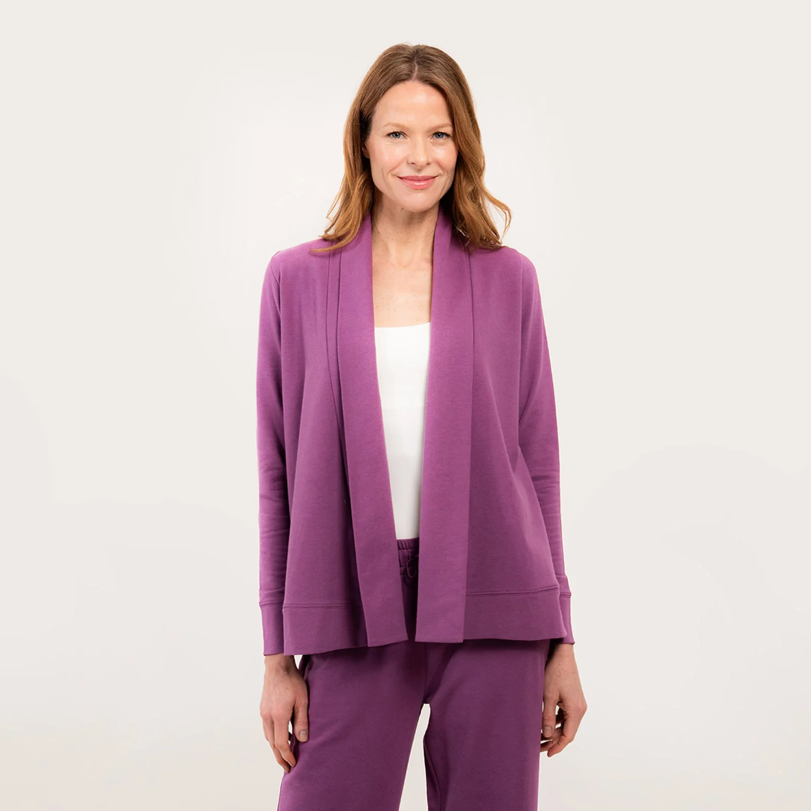 Women's Pimalpaca Open Front Lounge Cardigan