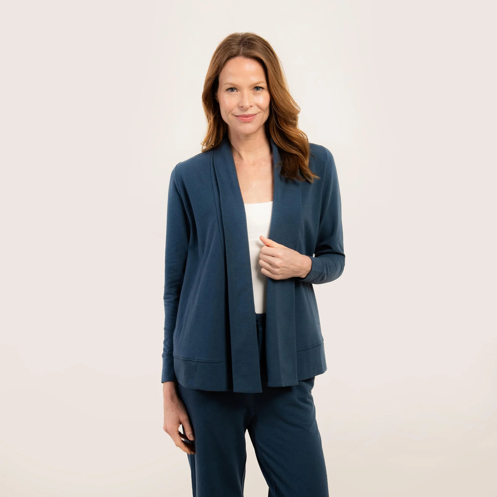 Women's Pimalpaca Open Front Lounge Cardigan